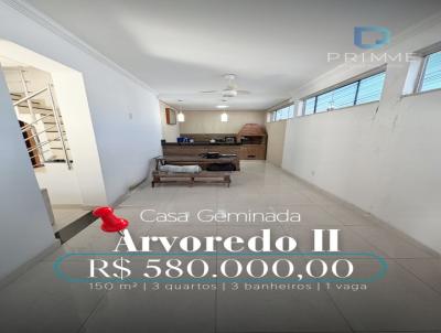 Casa Geminada para Venda, em Contagem, bairro Arvoredo II, 3 dormit�rios, 3 banheiros, 1 vaga