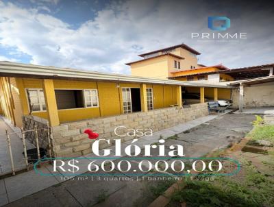 Casa para Venda, em Belo Horizonte, bairro Gl�ria, 3 dormit�rios, 1 banheiro, 1 vaga