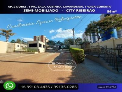 Apartamento para Venda, em , bairro City Ribeir�o, 2 dormit�rios, 1 banheiro, 1 vaga