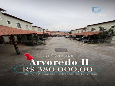 Casa Geminada para Venda, em Contagem, bairro Arvoredo II, 2 dormit�rios, 2 banheiros, 2 vagas