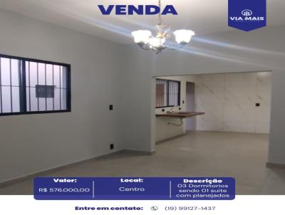 Casa para Venda, em Araras, bairro Centro