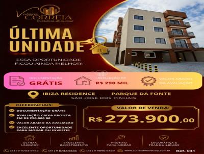 Apartamento para Venda, em S�o Jos� dos Pinhais, bairro Parque da Fonte, 2 dormit�rios, 1 banheiro, 1 vaga