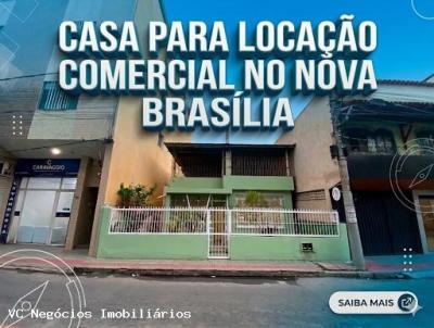 Casa para Loca��o, em Cachoeiro de Itapemirim, bairro Nova Bras�lia, 3 dormit�rios, 1 banheiro