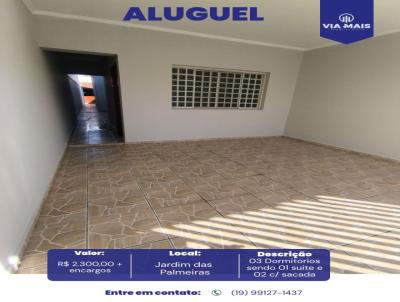 Casa para Loca��o, em Araras, bairro Jardim das Palmeiras