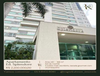 Apartamento para Venda, em Cuiab�, bairro Jardim Aclima��o, 3 dormit�rios, 4 banheiros, 3 su�tes, 2 vagas