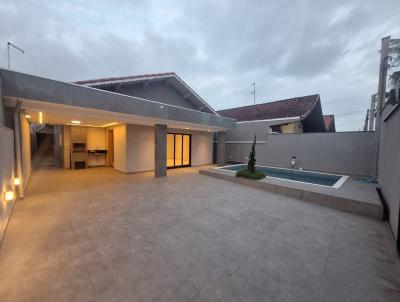 Casa para Venda, em Praia Grande, bairro REAL, 1 banheiro, 3 su�tes, 4 vagas