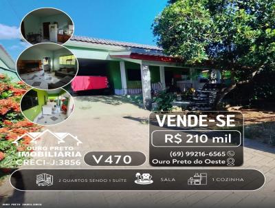 Casa para Venda, em Ouro Preto do Oeste, bairro , 2 dormit�rios, 1 banheiro, 1 su�te, 1 vaga