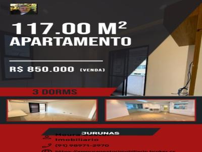 Apartamento para Venda, em Bel�m, bairro Batista Campos, 3 dormit�rios, 2 banheiros, 1 su�te, 1 vaga