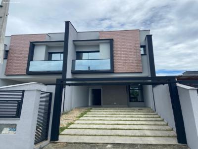 Geminado para Venda, em Joinville, bairro Sagua�u, 3 dormit�rios, 2 banheiros, 1 su�te, 2 vagas