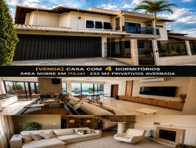 Casa para Venda, em Itaja�, bairro Ressacada, 4 dormit�rios, 3 banheiros, 2 su�tes, 2 vagas