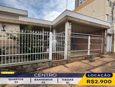 Casa para Loca��o, em , bairro Centro, 2 dormit�rios, 2 banheiros, 1 su�te, 1 vaga