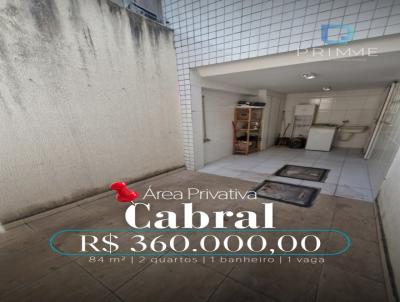 Apartamento com �rea Privativa para Venda, em Contagem, bairro Cabral, 2 dormit�rios, 1 banheiro, 1 vaga