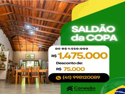 Casa para Venda, em Quatro Barras, bairro , 3 dormit�rios, 2 banheiros, 1 su�te, 10 vagas