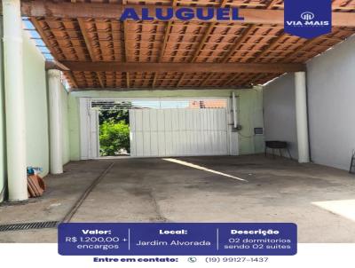 Casa para Loca��o, em Araras, bairro Jardim Alvorada, 2 dormit�rios, 2 banheiros, 2 su�tes, 1 vaga