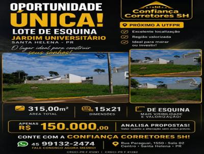 Terreno para Venda, em Santa Helena, bairro Loteamento Jardim Universit�rio