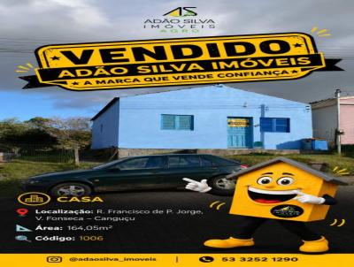 Casa para Venda, em Cangu�u, bairro Vila Fonseca, 2 dormit�rios, 1 banheiro