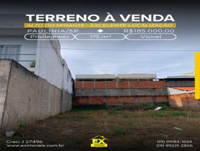 Terreno para Venda, em , bairro ALTO DO MIRANTE