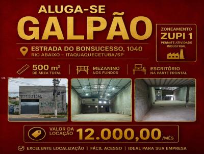 Galp�o para Loca��o, em Guarulhos, bairro �gua Chata, 4 banheiros