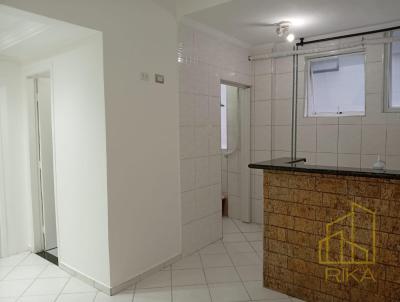 Apartamento para Loca��o, em Santos, bairro Pomp�ia, 1 dormit�rio, 1 banheiro, 1 vaga