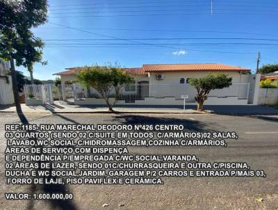 Casa para Venda, em Araguari, bairro CENTRO