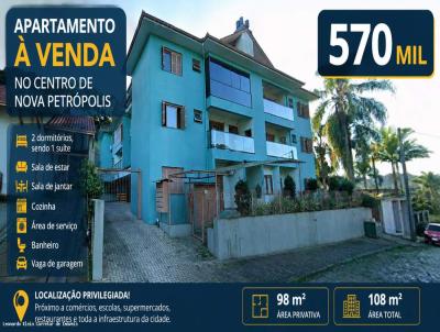 Apartamento para Venda, em Nova Petr�polis, bairro Centro, 2 dormit�rios, 2 banheiros, 1 su�te, 1 vaga