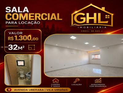 Sala Comercial para Loca��o, em Itaquaquecetuba, bairro Vila Virg�nia, 1 banheiro