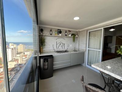 Apartamento para Venda, em Praia Grande, bairro Guilhermina, 2 dormit�rios, 2 banheiros, 1 su�te, 1 vaga