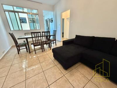 Apartamento para Loca��o, em Santos, bairro Pomp�ia, 2 dormit�rios, 2 banheiros, 1 vaga