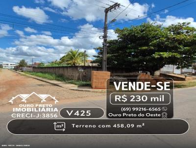 Terreno para Venda, em Ouro Preto do Oeste, bairro UNI�O