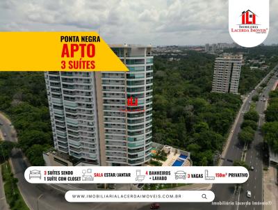 Apartamento para Venda, em Manaus, bairro Tarum�, 3 dormit�rios, 4 banheiros, 3 su�tes, 3 vagas