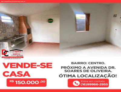 Casa para Venda, em Ituverava, bairro Centro, 2 dormit�rios, 2 banheiros, 1 vaga