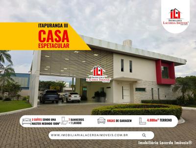 Casa em Condom�nio para Venda, em Manaus, bairro Ponta Negra, 3 dormit�rios, 6 banheiros, 3 su�tes, 8 vagas
