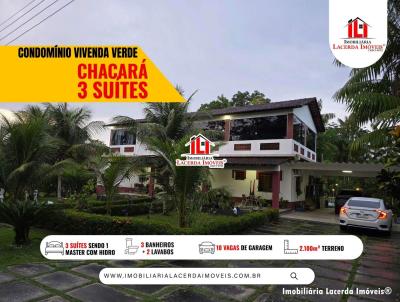 S�tio / Ch�cara para Venda, em Manaus, bairro Tarum�-A�u, 3 dormit�rios, 5 banheiros, 3 su�tes, 10 vagas