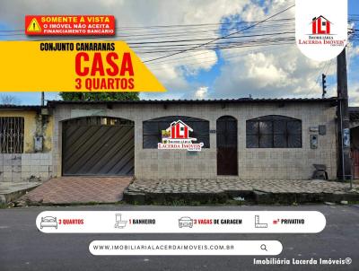 Casa para Venda, em Manaus, bairro Cidade Nova, 3 dormit�rios, 1 banheiro, 3 vagas