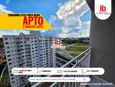 Apartamento para Loca��o, em Manaus, bairro Ponta Negra, 2 dormit�rios, 2 banheiros, 1 su�te, 1 vaga