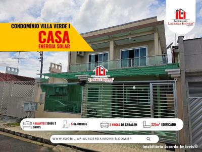 Casa em Condom�nio para Venda, em Manaus, bairro Santo Agostinho, 4 dormit�rios, 5 banheiros, 3 su�tes, 2 vagas