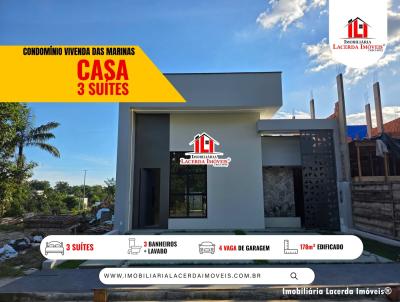 Casa em Condom�nio para Venda, em Manaus, bairro Ponta Negra, 3 dormit�rios, 4 banheiros, 3 su�tes, 4 vagas