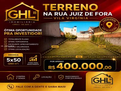 Terreno para Venda, em Itaquaquecetuba, bairro Vila Virg�nia