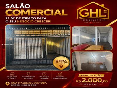 Sal�o Comercial para Loca��o, em Itaquaquecetuba, bairro Vila Monte Belo