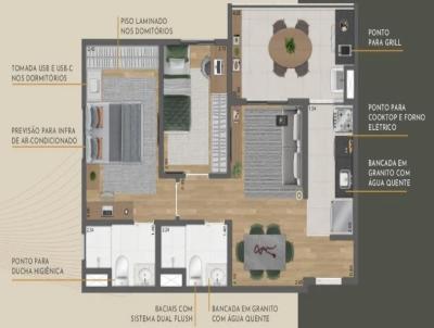 Apartamento para Venda, em S�o Paulo, bairro Vila Mariana, 2 dormit�rios, 2 banheiros, 1 su�te, 1 vaga
