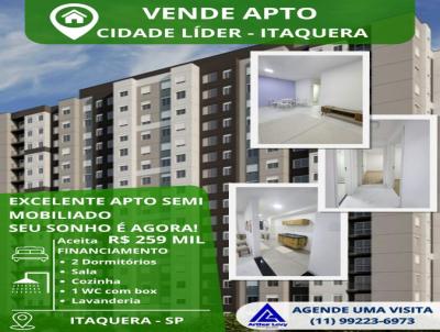 Apartamento para Venda, em S�o Paulo, bairro Cidade L�der, 2 dormit�rios, 1 banheiro