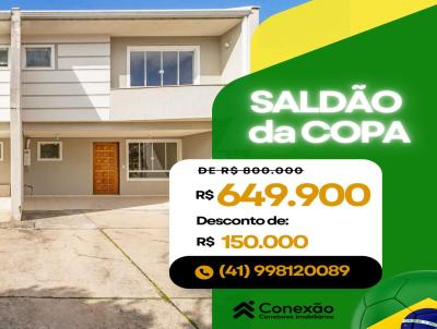 Casa para Venda, em Curitiba, bairro Atuba, 3 dormit�rios, 3 banheiros, 1 su�te, 2 vagas