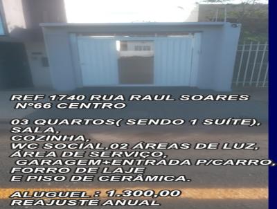 Casa para Loca��o, em Araguari, bairro CENTRO