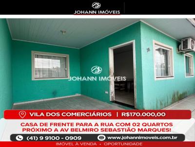 Barrac�o para Venda, em Paranagu�, bairro Vila dos Comerci�rios, 2 dormit�rios, 1 banheiro, 1 vaga