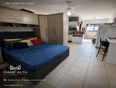 Kitnet para Venda, em Praia Grande, bairro Avia��o, 1 banheiro, 1 vaga