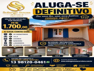 Casa para Loca��o, em Mongagu�, bairro Jardim Aguap�u, 2 dormit�rios, 1 banheiro, 1 su�te, 1 vaga