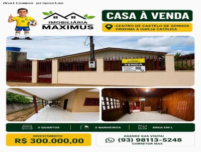 Casa para Venda, em Altamira, bairro Centro, 3 dormit�rios, 2 banheiros