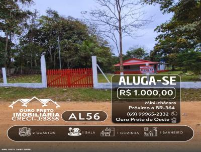Ch�cara para Loca��o, em Ouro Preto do Oeste, bairro , 2 dormit�rios, 1 banheiro