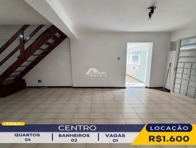 Casa para Loca��o, em Franca, bairro Centro, 4 dormit�rios, 2 banheiros, 1 su�te, 1 vaga