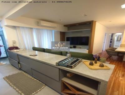 Apartamento Mobiliado para Loca��o, em Santo Andr�, bairro Jardim, 2 dormit�rios, 3 banheiros, 2 su�tes, 2 vagas